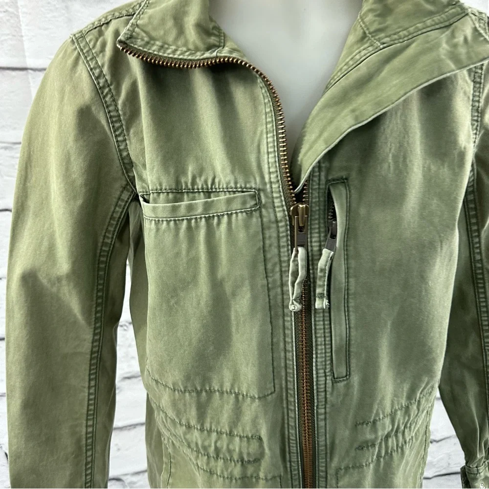 MADEWELL Fleet Jacket Military Army Green Utility Size XS Full Zip